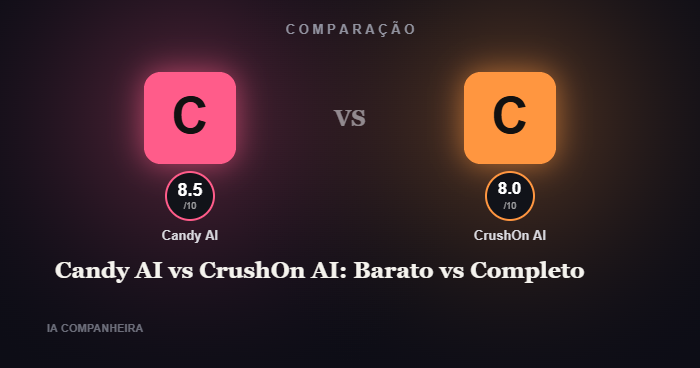 Candy AI vs CrushOn AI: Barato vs Completo