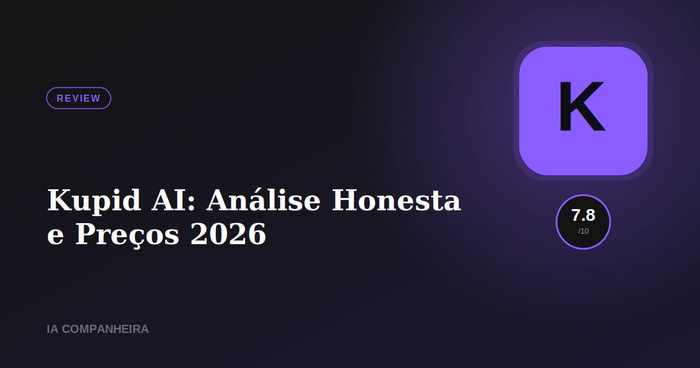 Kupid AI: Análise Honesta e Preços 2026