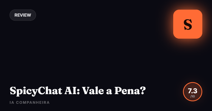 SpicyChat AI (SpicyChat IA): Vale a Pena? Análise 2026